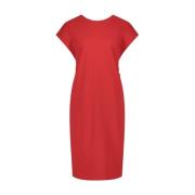 Jane Lushka Midi Dresses Red, Dam