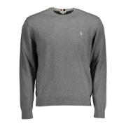 U.s. Polo Assn. Elegant och bekväm tröja för män Gray, Herr