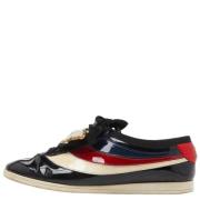 Gucci Vintage Pre-owned Laeder sneakers Multicolor, Dam