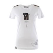 Dolce & Gabbana Lily Kortärmad T-shirt White, Dam
