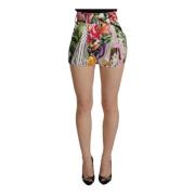 Dolce & Gabbana Short Shorts Multicolor, Dam