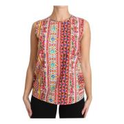 Dolce & Gabbana Sleeveless Tops Multicolor, Dam