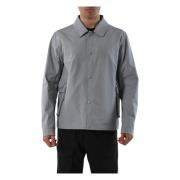 C.p. Company Metropolis Overshirt med dragkedjefickor Gray, Herr