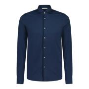 Stefan Brandt Casual Shirts Blue, Herr