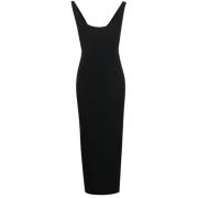 The New Arrivals Ilkyaz Ozel Midi Dresses Black, Dam