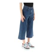 See by Chloé Cropped Jeans Blue, Dam