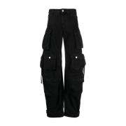 The Attico Trousers Black, Dam