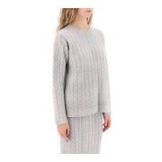 Paloma Wool Round-neck Knitwear Gray, Dam