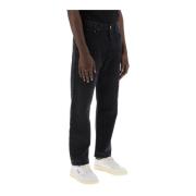 Agolde Straight Jeans Black, Herr