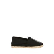 Ines De La Fressange Paris Auriane svarta broderade espadriller Black,...