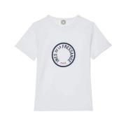 Ines De La Fressange Paris Vit Oscar T-shirt White, Dam