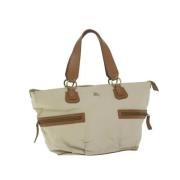 Burberry Vintage Pre-owned Bomull totevskor Beige, Dam