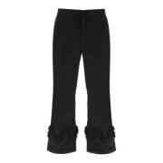 SKY High Farm Wide Trousers Black, Dam