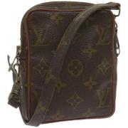 Louis Vuitton Vintage Pre-owned Canvas louis-vuitton-vskor Brown, Dam