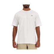 New Balance T-Shirts White, Herr