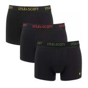 Lyle & Scott Svarta Boxershorts Black, Herr