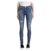 Calvin Klein Trousers Blue, Dam