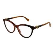 Gucci Stilrena Glasögon Brown, Dam