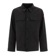 Canada Goose Burnaby Chore Overshirt Jacka Black, Herr