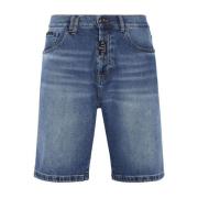 Philipp Plein Koboltblå Shorts Blue, Herr