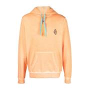 Marcelo Burlon Hoodies Orange, Herr