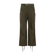 Sacai Rip Stop Khaki Byxor Green, Herr