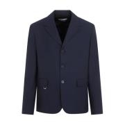 Jacquemus Blazers Blue, Herr