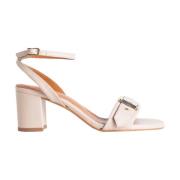 Toral High Heel Sandals Beige, Dam