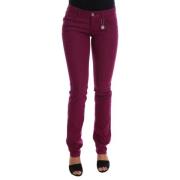 Costume National Skinny Jeans Purple, Dam