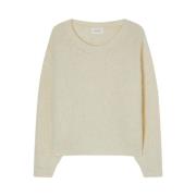 American Vintage Sweatshirts Beige, Dam