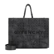 Givenchy G-Tote Medium Tote Med Kedja Black, Dam