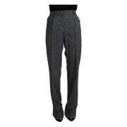 Dolce & Gabbana Slim-fit Trousers Gray, Dam