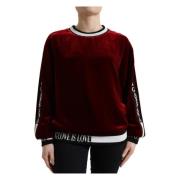 Dolce & Gabbana Sweatshirts Red, Dam