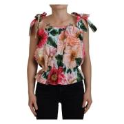 Dolce & Gabbana Sleeveless Tops Multicolor, Dam