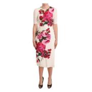 Dolce & Gabbana Midi Dresses Multicolor, Dam