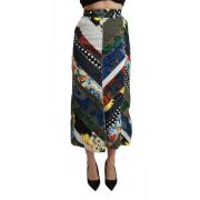 Dolce & Gabbana Midi Skirts Multicolor, Dam