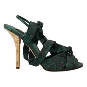 Dolce & Gabbana High Heel Sandals Green, Dam