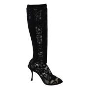 Dolce & Gabbana Heeled Boots Black, Dam