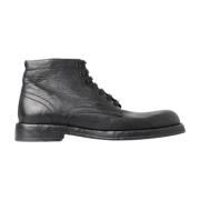 Dolce & Gabbana Lace-up Boots Black, Herr