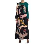 Dolce & Gabbana Maxi Dresses Multicolor, Dam