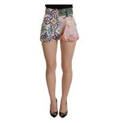 Dolce & Gabbana Short Shorts Multicolor, Dam