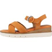 Tamaris Sommar Platta Sandaler Orange, Dam