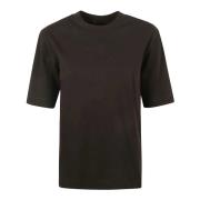 Moncler T-Shirts Black, Dam