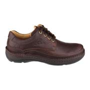 Clarks Laced Shoes Brown, Herr