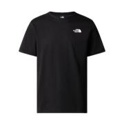 The North Face T-Shirts Black, Herr