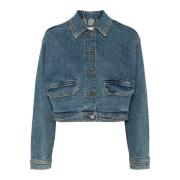 Kaffe Denim Jacka Kadana Blue Denim Blue, Dam