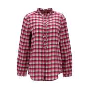 Burberry Vintage Pre-owned Bomull toppar Red, Dam