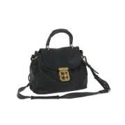 Chloé Pre-owned Pre-owned Laeder axelremsvskor Black, Dam