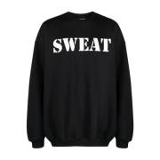 Vetements Sweatshirts Black, Herr