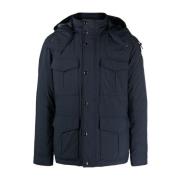 Woolrich Winter Jackets Blue, Herr